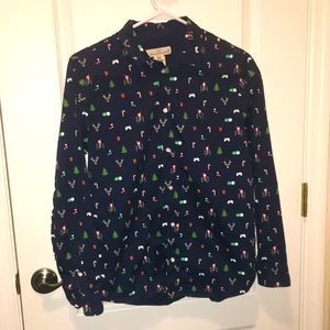 Boys H.& M Christmas button up ~ size 20